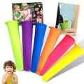 Pack de 5 moules en silicone pour sucettes glacées