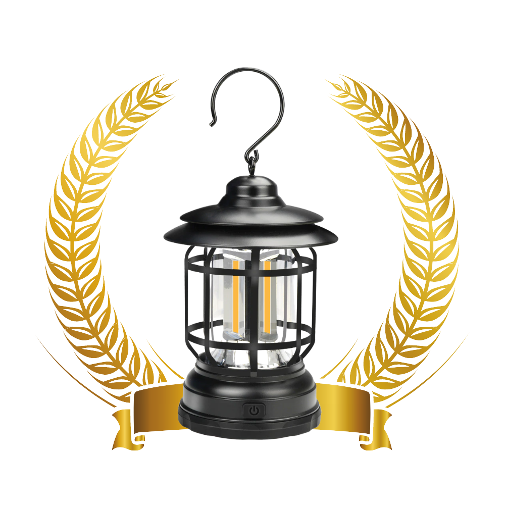 Lanterne de camping rétro à LED