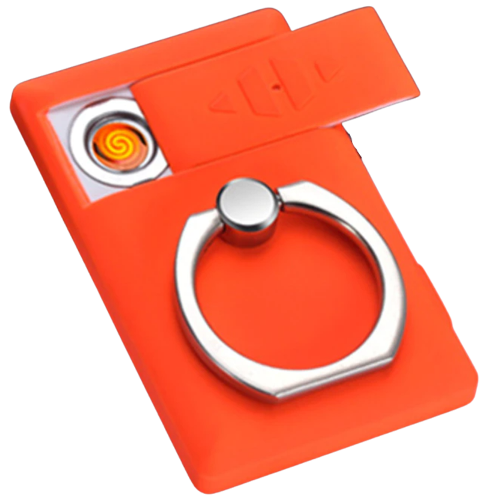 Bague de téléphone avec briquet