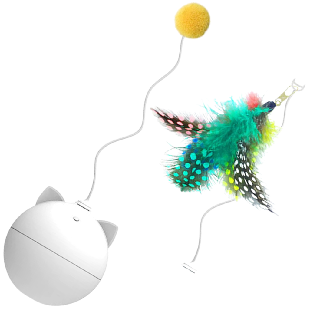 Balle -Jouet pour chat avec fonction d'auto-roulement