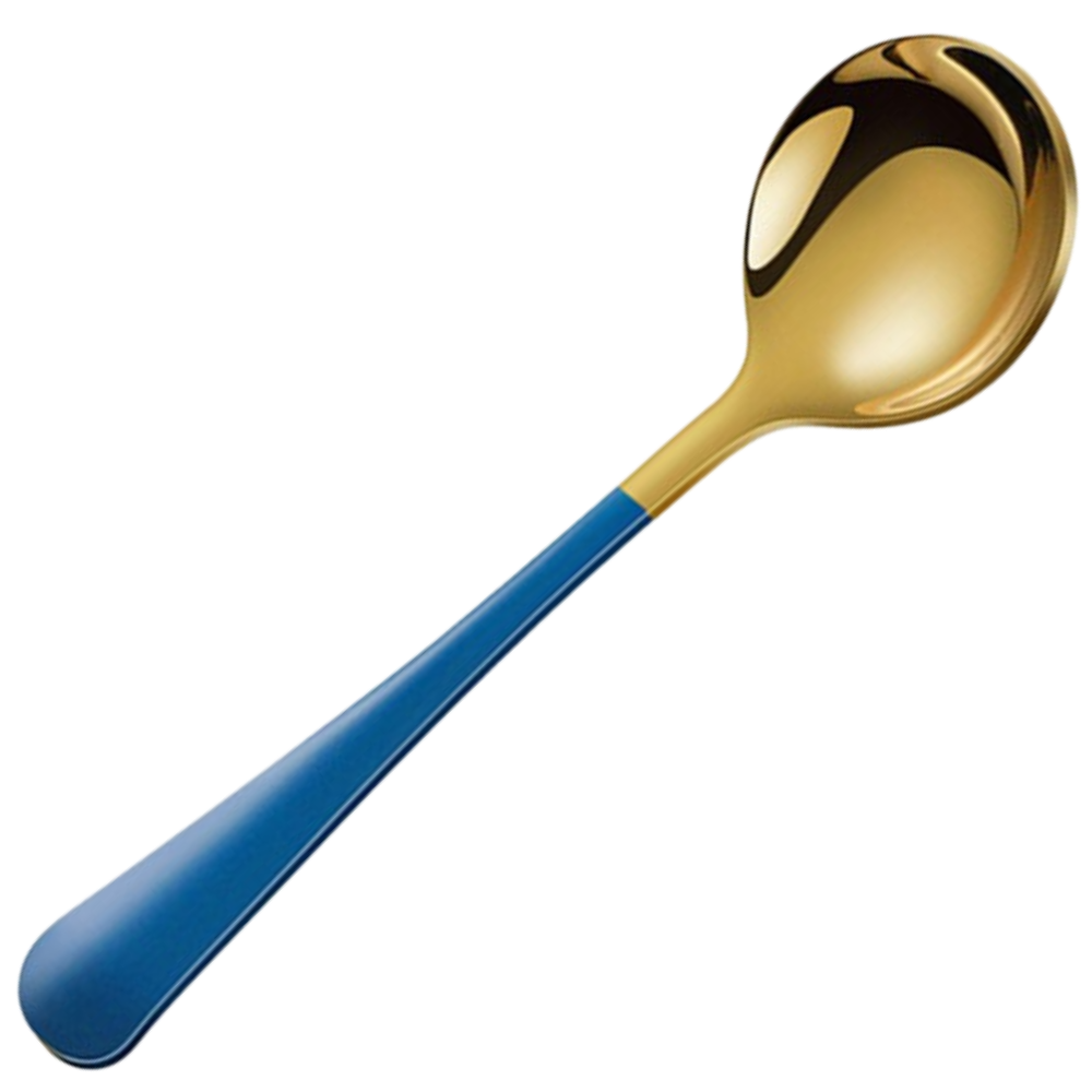 Lot de 2 cuillères en acier inoxydable