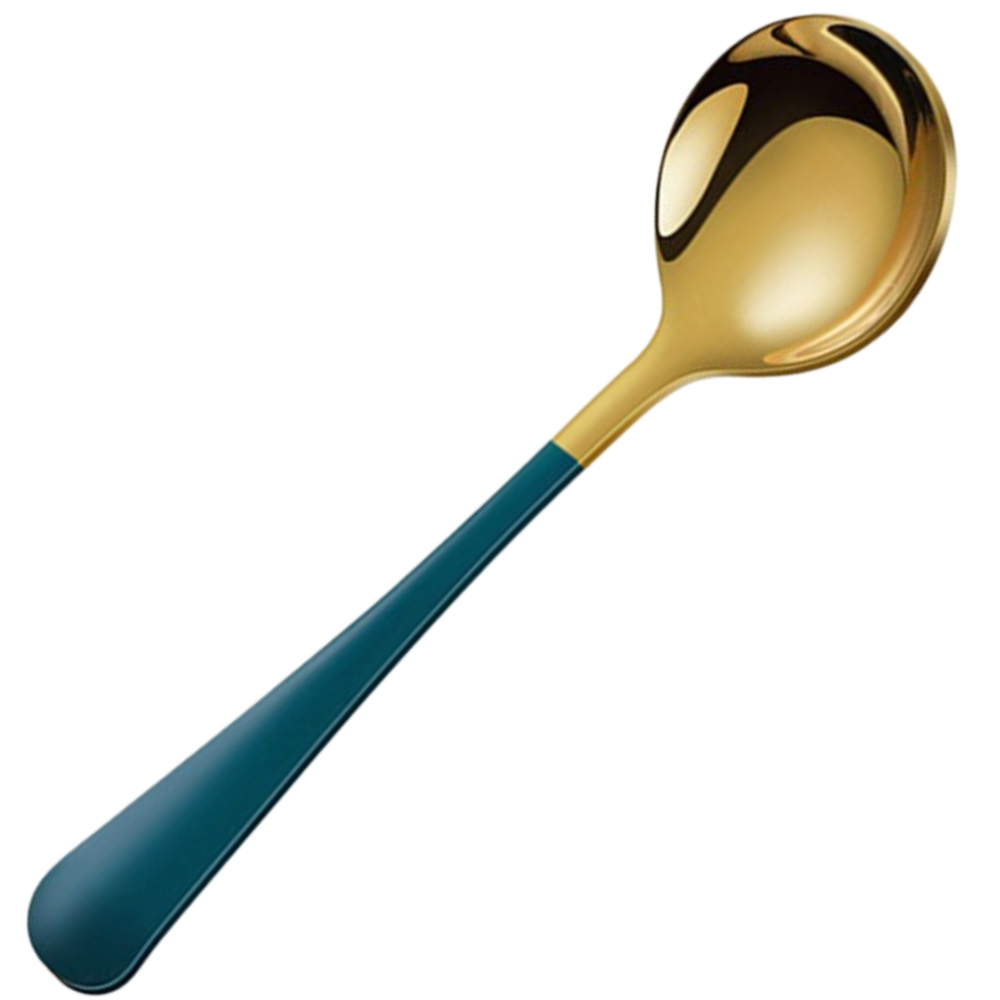 Lot de 2 cuillères en acier inoxydable