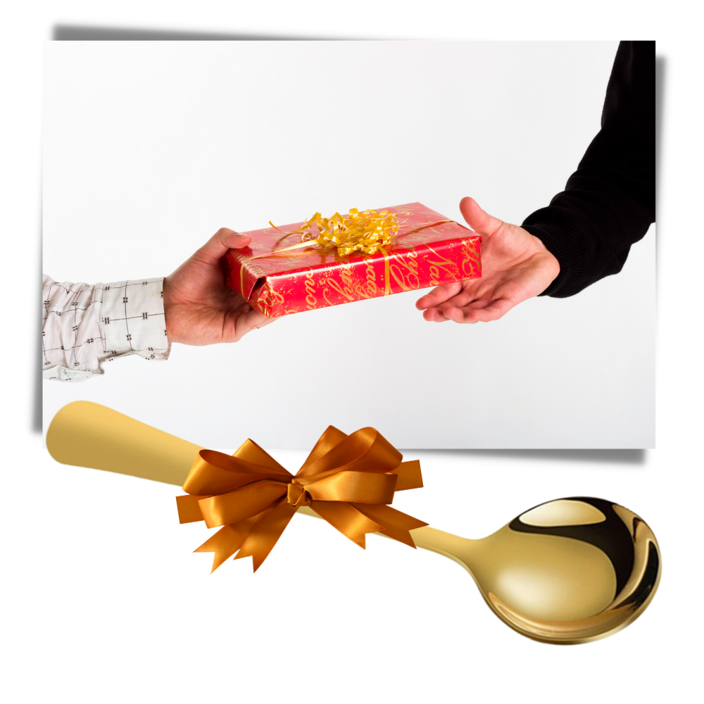 Lot de 2 cuillères en acier inoxydable