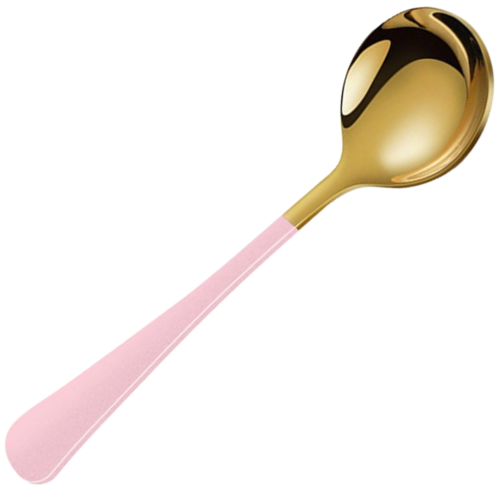 Lot de 2 cuillères en acier inoxydable