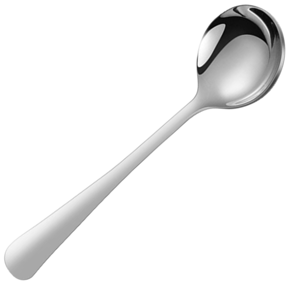 Lot de 2 cuillères en acier inoxydable