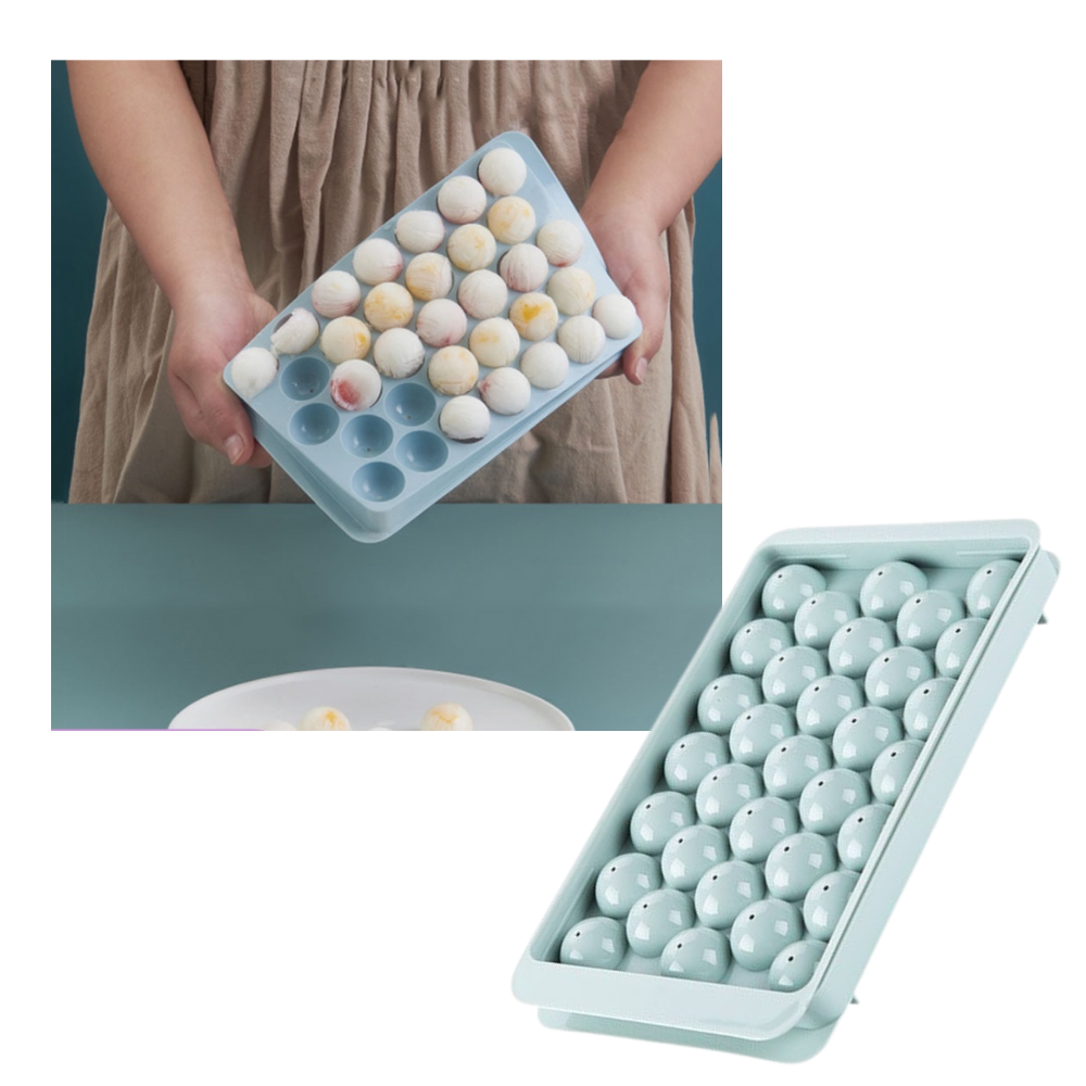 Set de moules à glaçons ronds