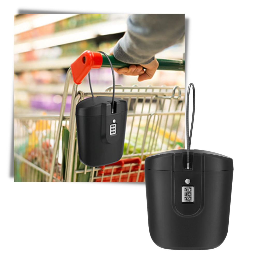 Coffre-fort portable avec poignée