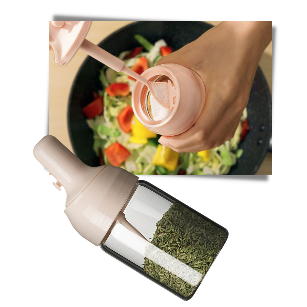 Bocal d'assaisonnements résistant à l'humidité