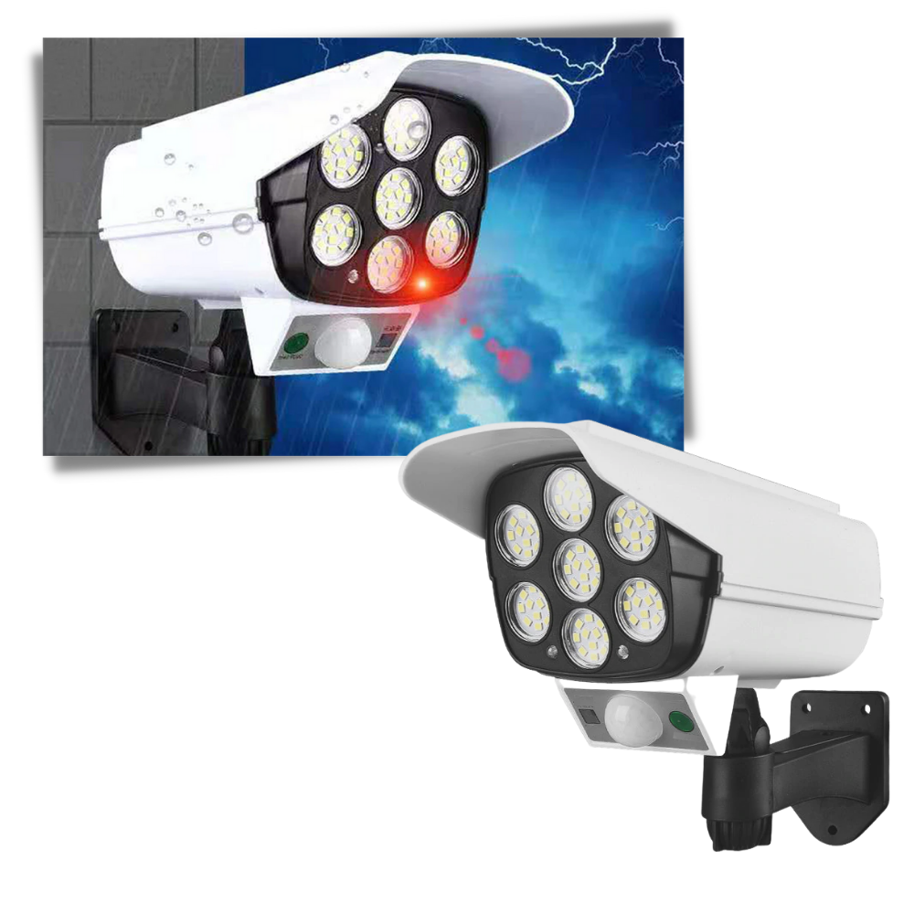 Lampe LED solaire à détecteur de mouvement