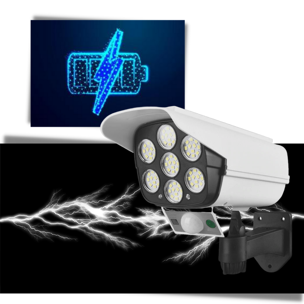 Lampe LED solaire à détecteur de mouvement