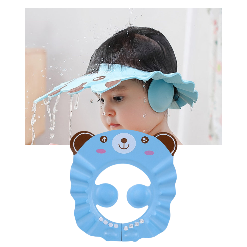 Bonnet de douche et protège-oreilles pour enfants
