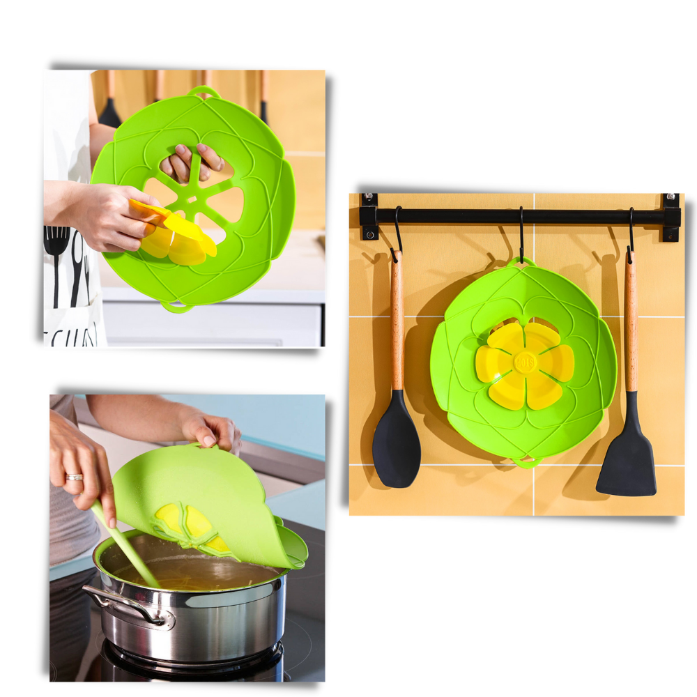 Couverture en silicone pour casseroles et marmites