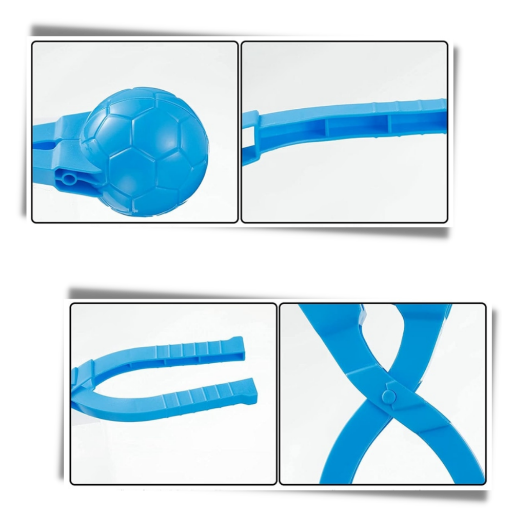 Lot de 4 kits de fabrication de boules de neige