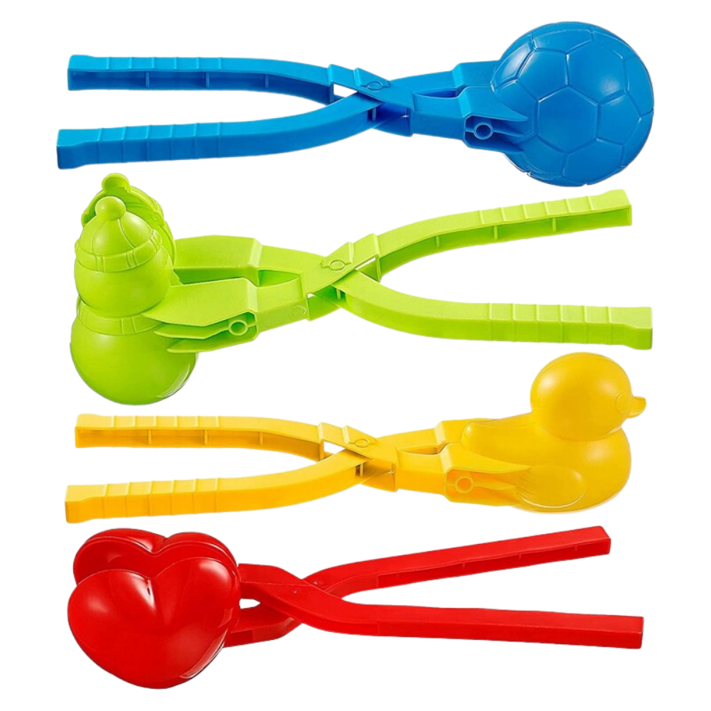 Lot de 4 kits de fabrication de boules de neige