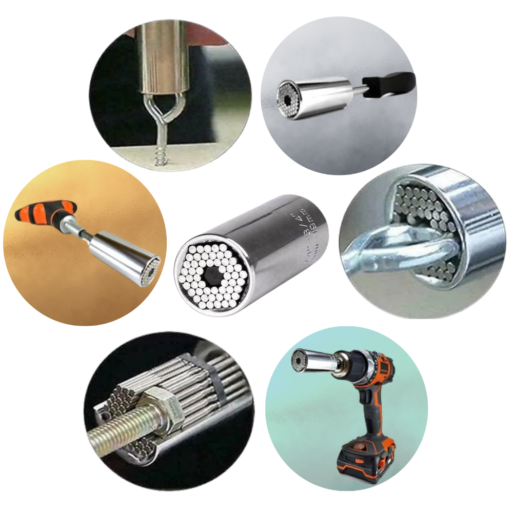 Clé à douilles universelle