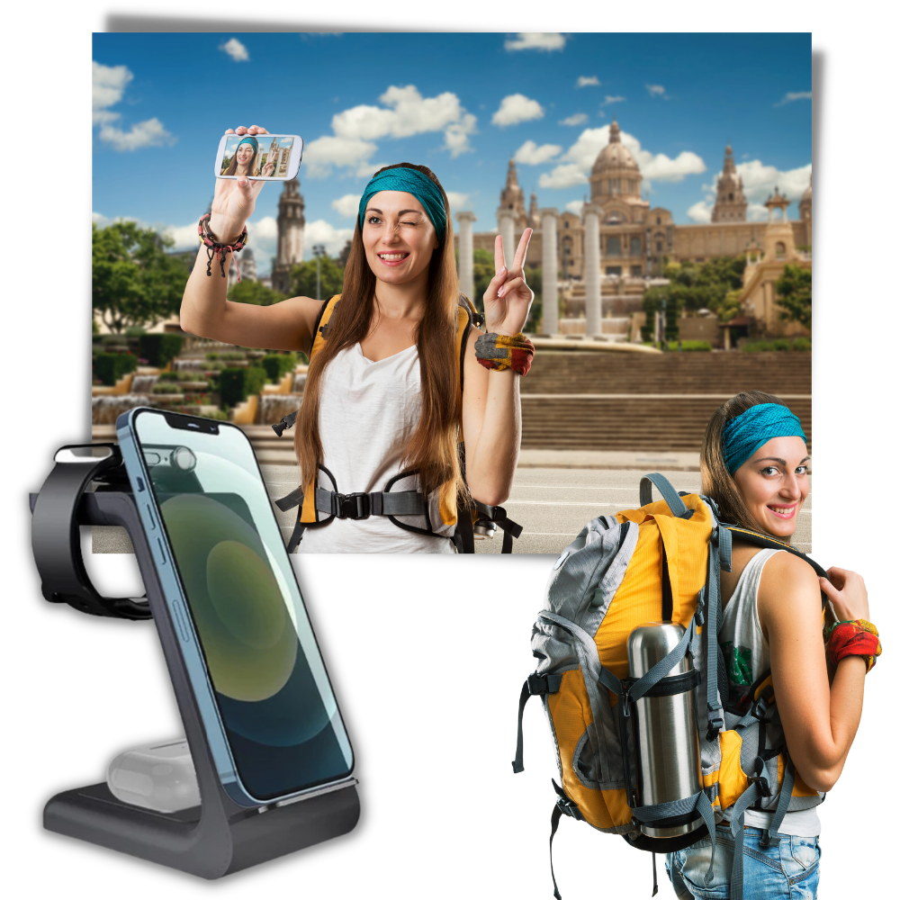 Station de charge sans fil pour téléphone