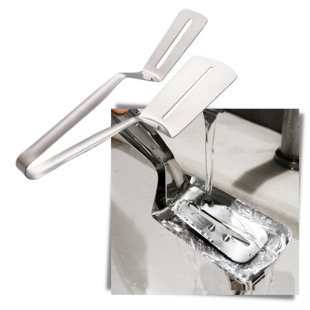 Spatule et pinces en acier inoxydable