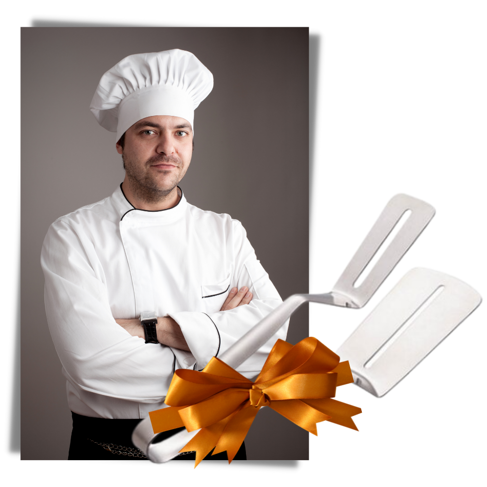 Spatule et pinces en acier inoxydable