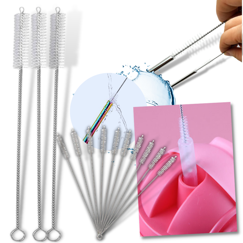 Brosse nettoyante pour paille (Lot de 10)