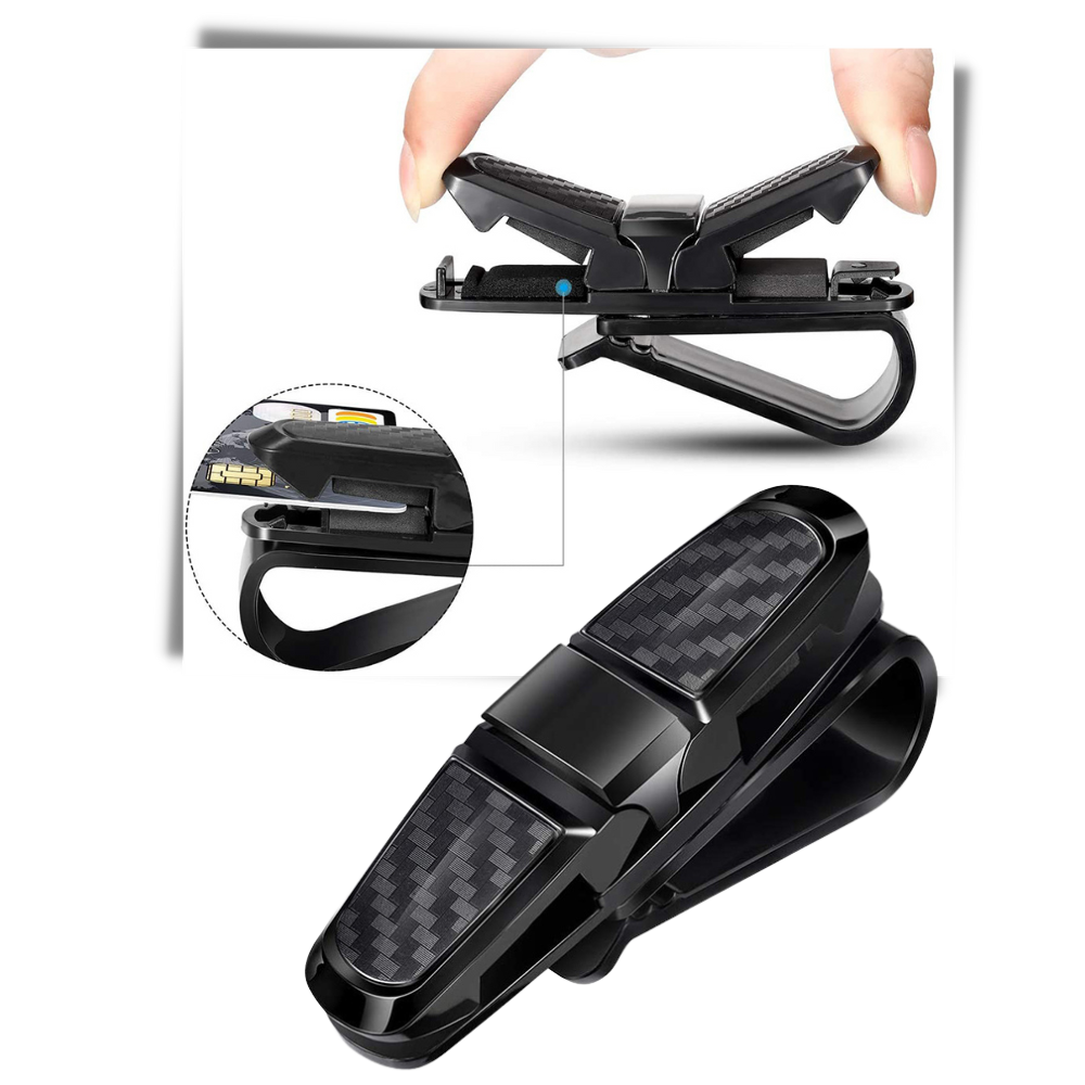 Porte-lunettes de soleil pour pare-soleil de voiture