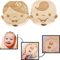 Boîte à dents de bébé en bois