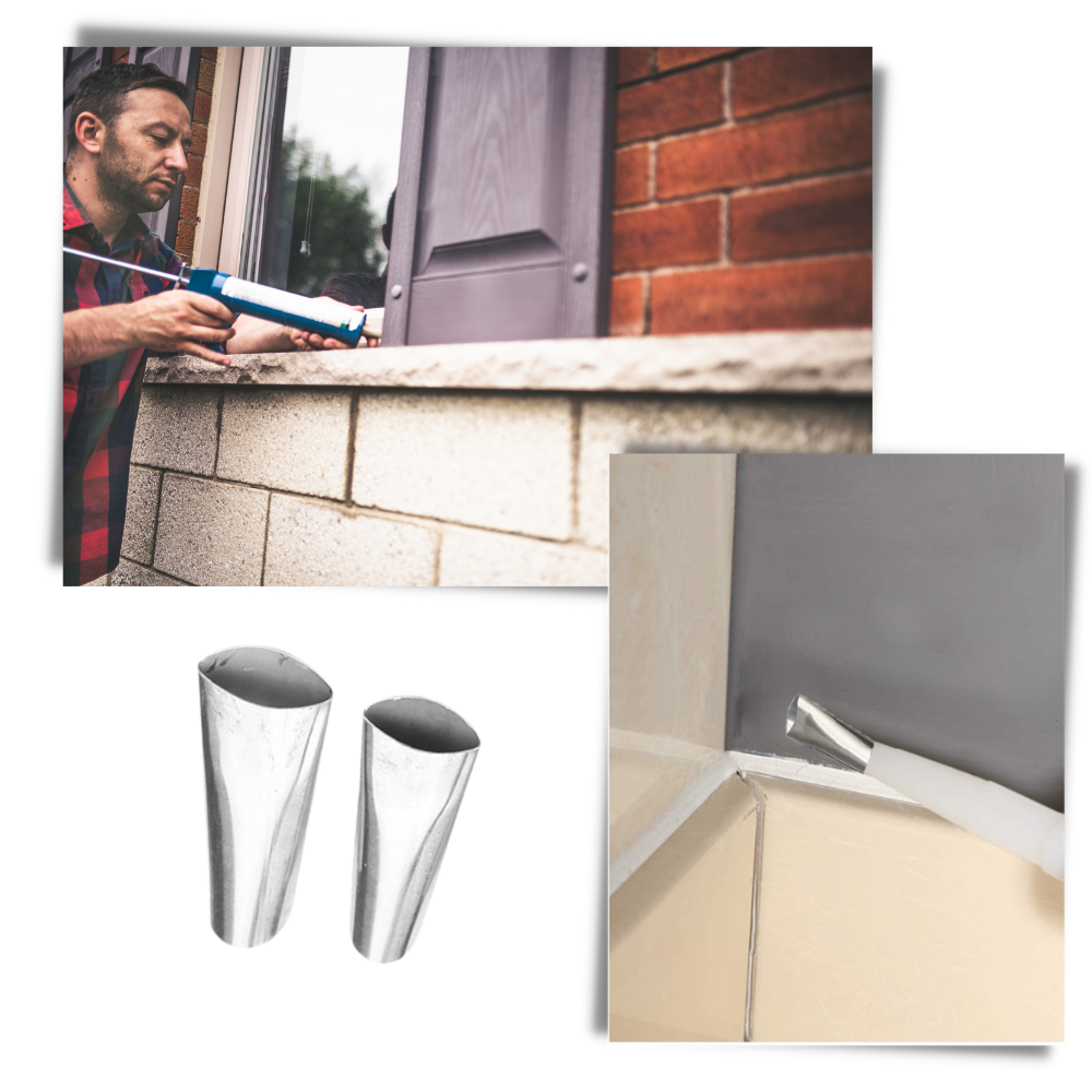 Ensemble de buses de calfeutrage en acier inoxydable