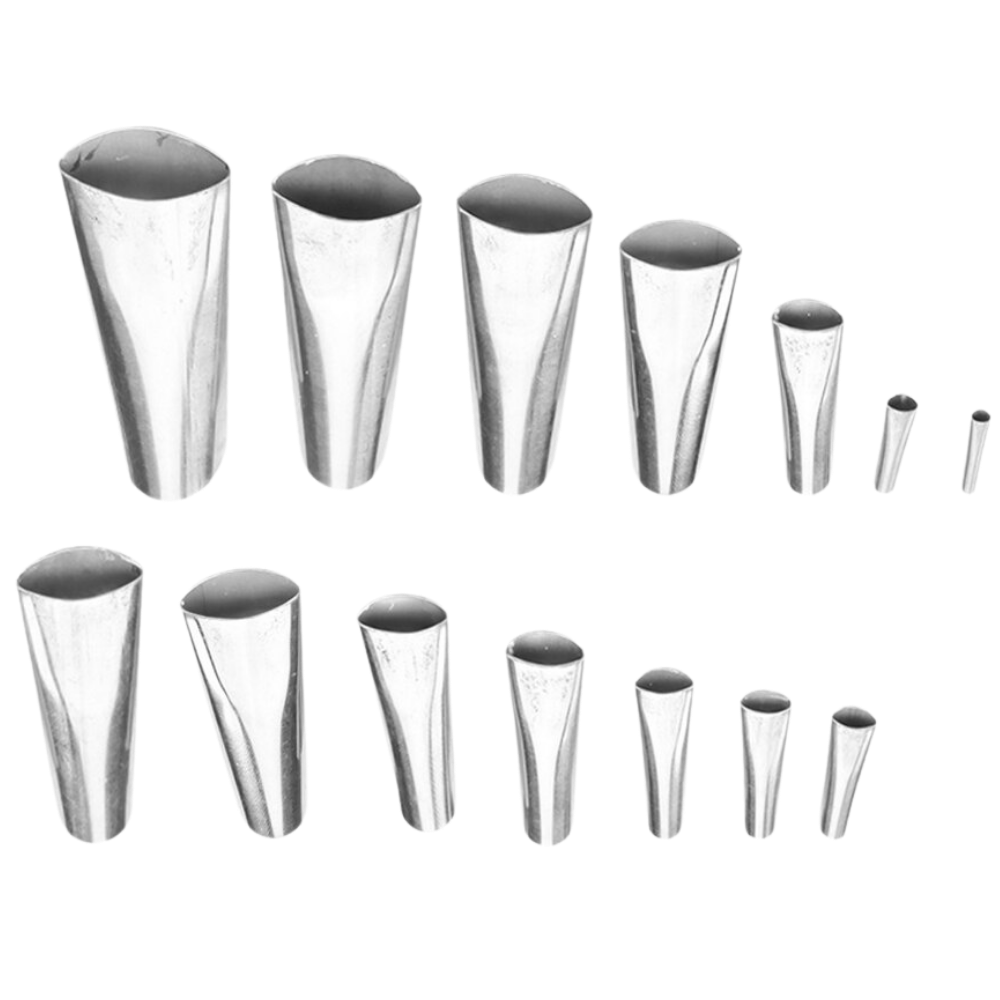 Ensemble de buses de calfeutrage en acier inoxydable