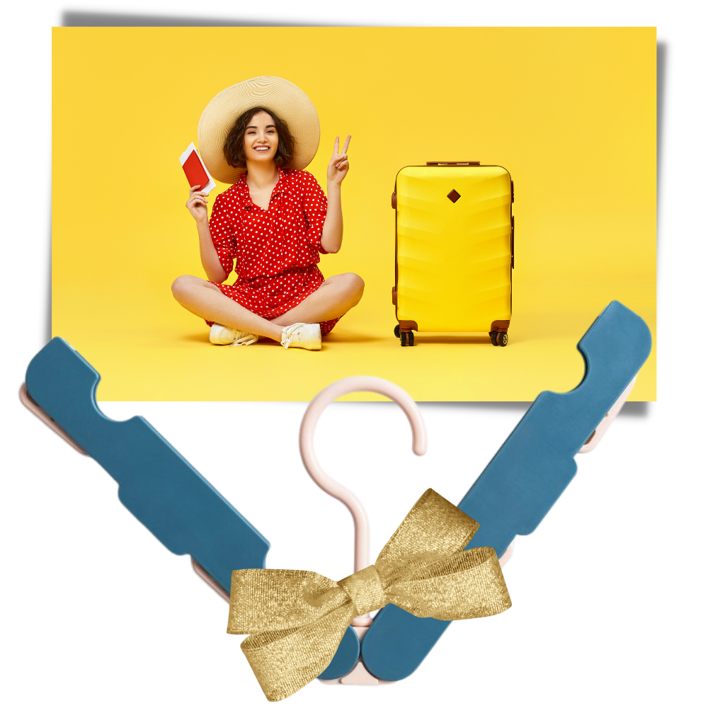 Lot de 2 cintres portables