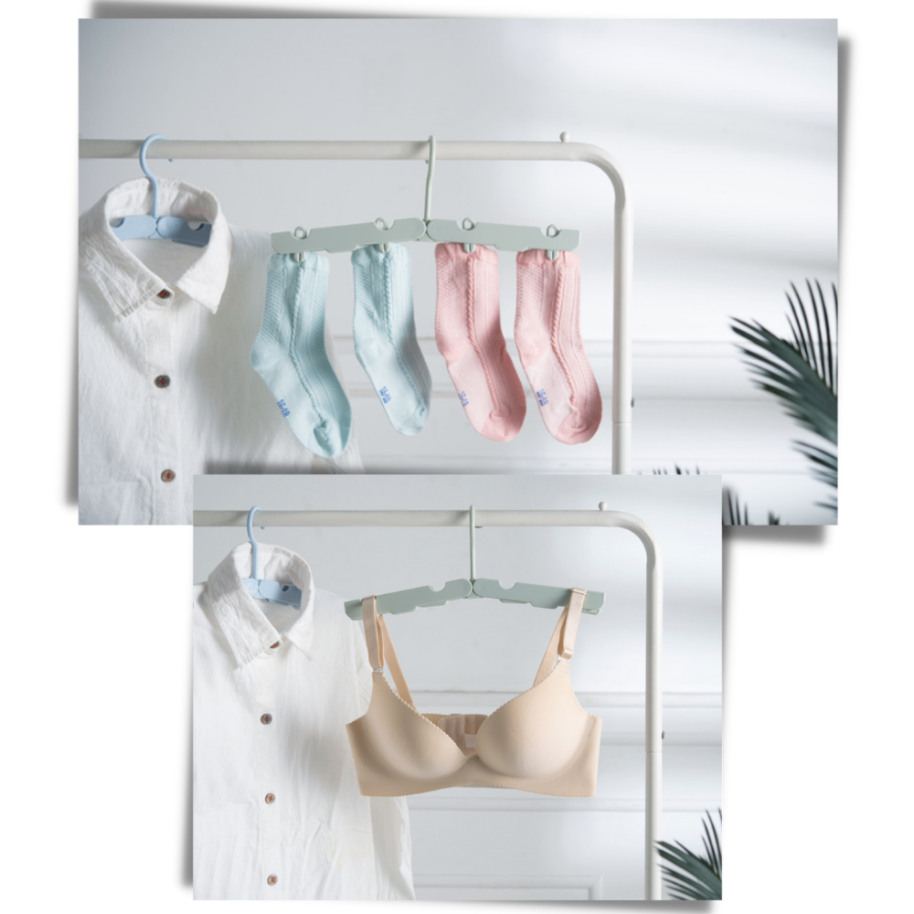 Lot de 2 cintres portables