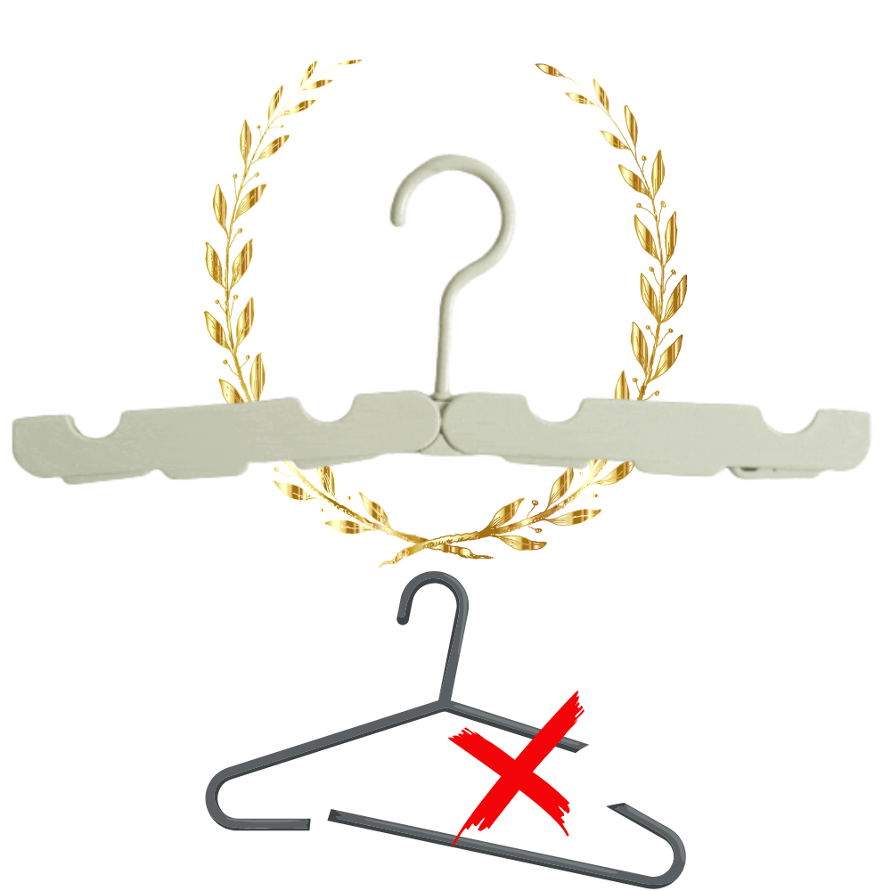 Lot de 2 cintres portables