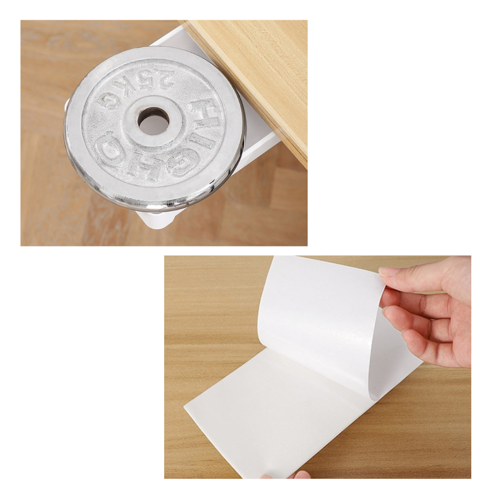 Organisateur de tiroir de bureau invisible