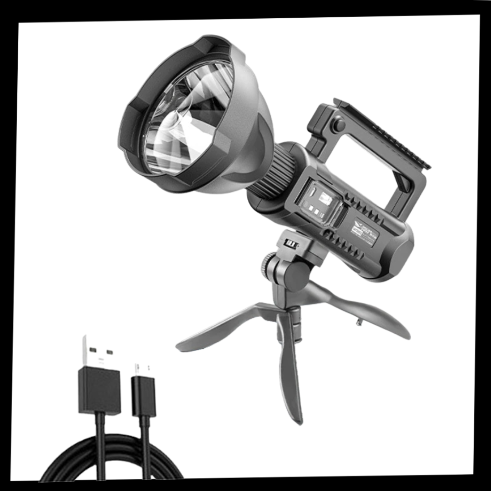 Lampe de poche LED avec trépied