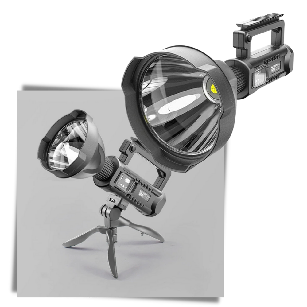 Lampe de poche LED avec trépied