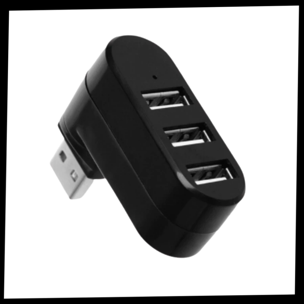 Adaptateur rotatif USB multiport