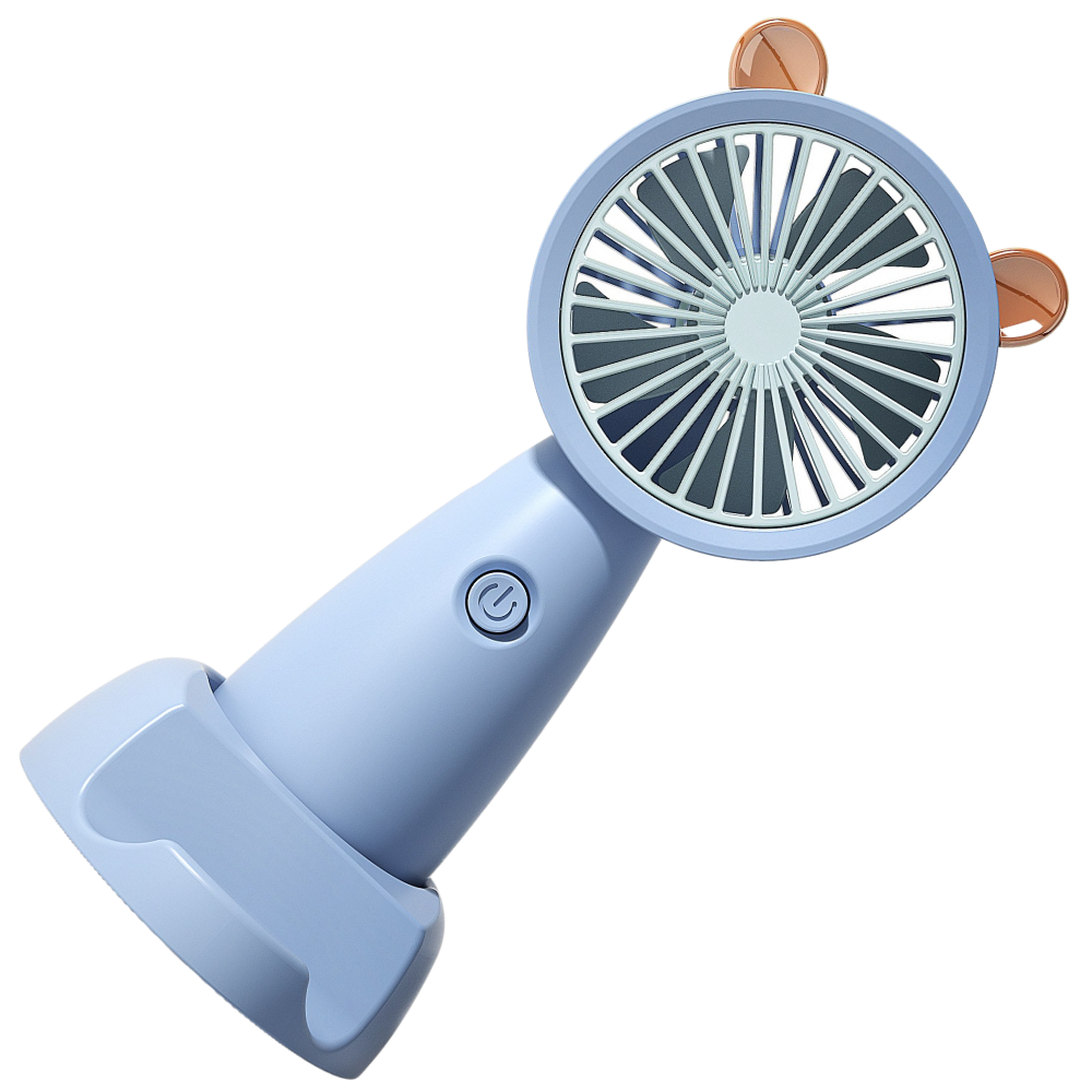 Mini ventilateur USB avec support pour téléphone