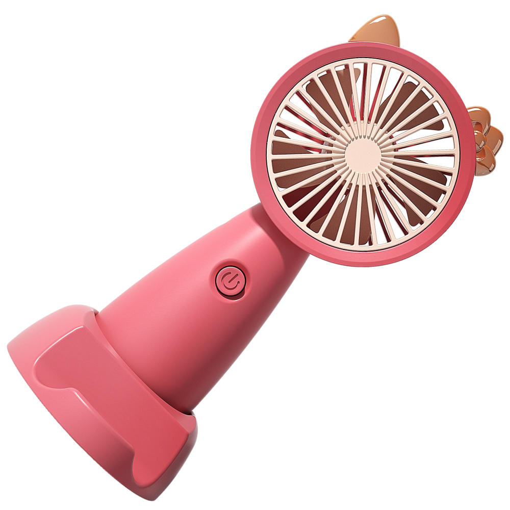 Mini ventilateur USB avec support pour téléphone