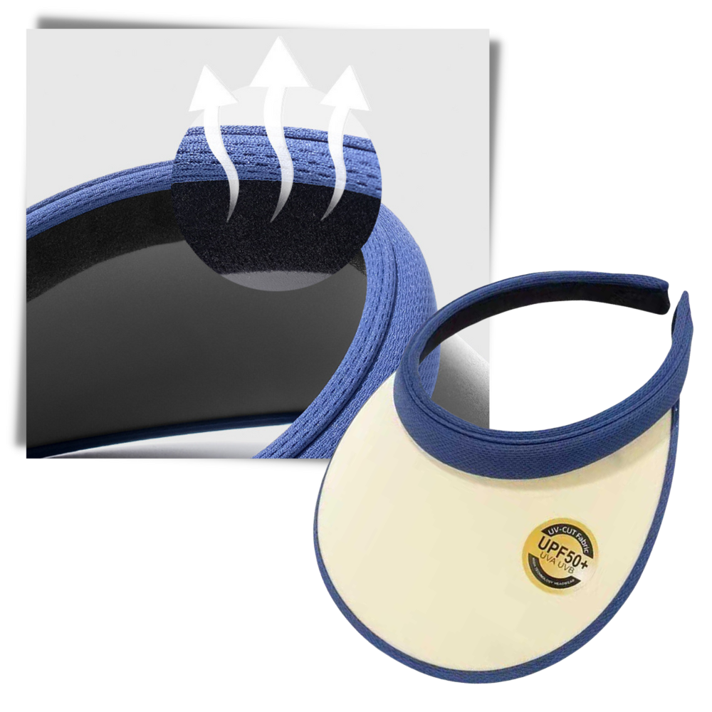 Casquette à visière pour le sport