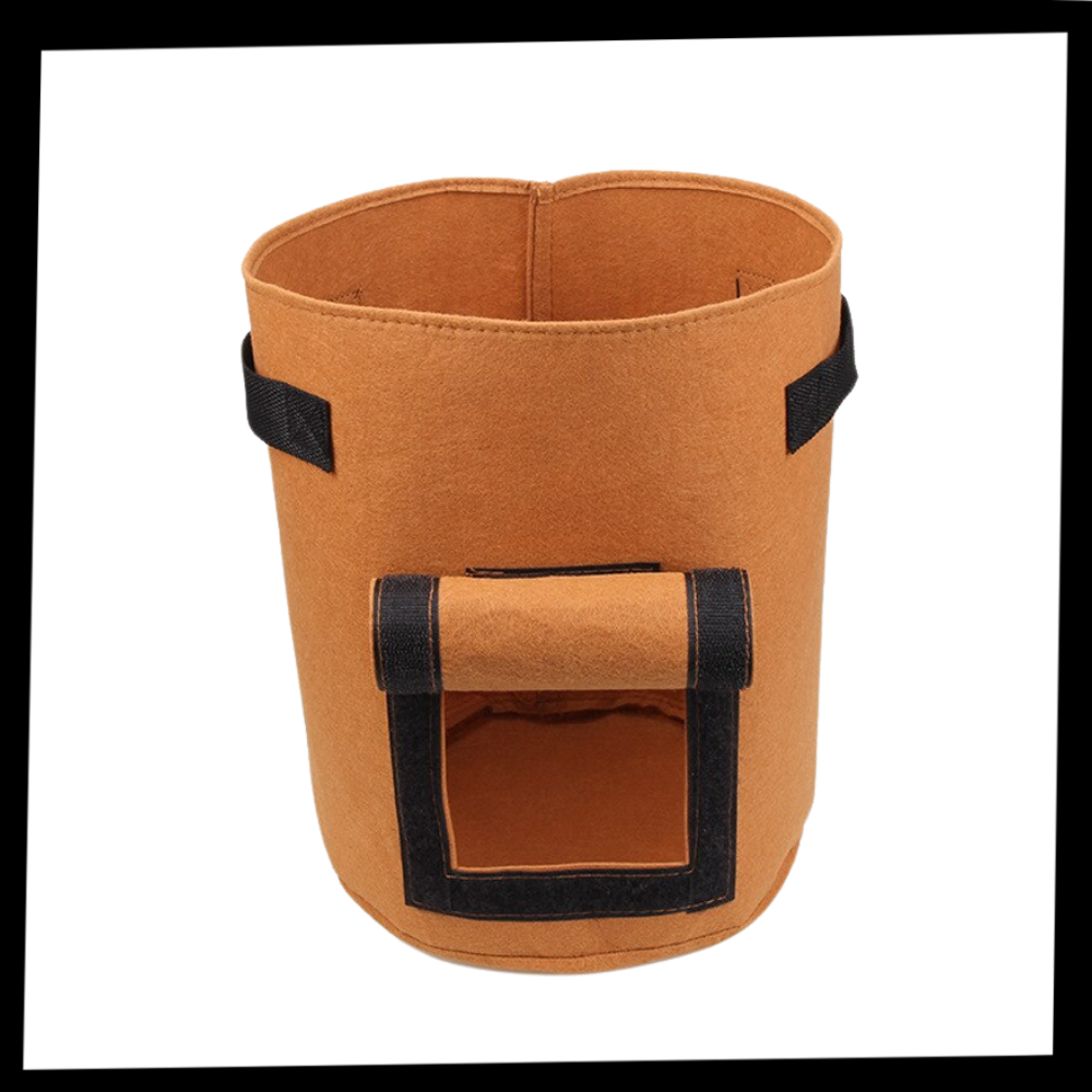 Pochette en tissu pour jardinière de légumes