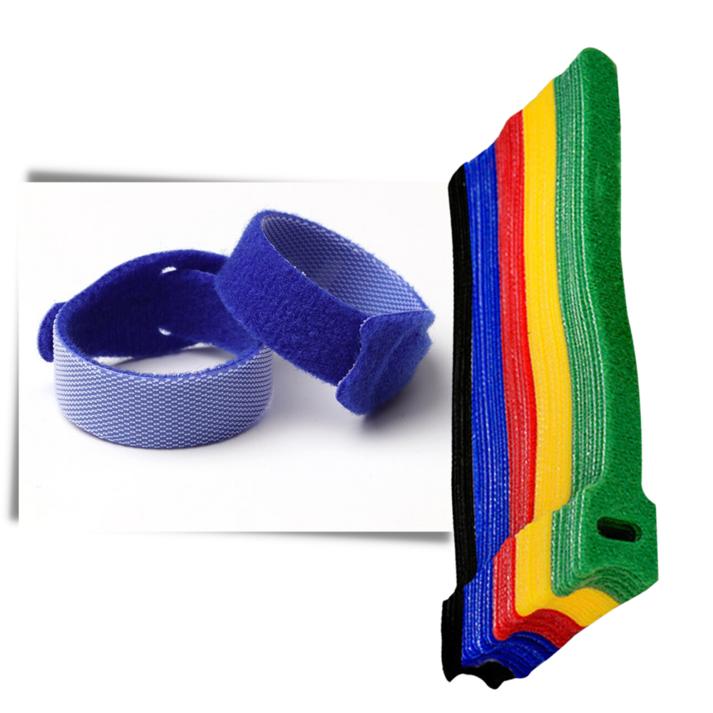 Organisateur de câbles en velcro