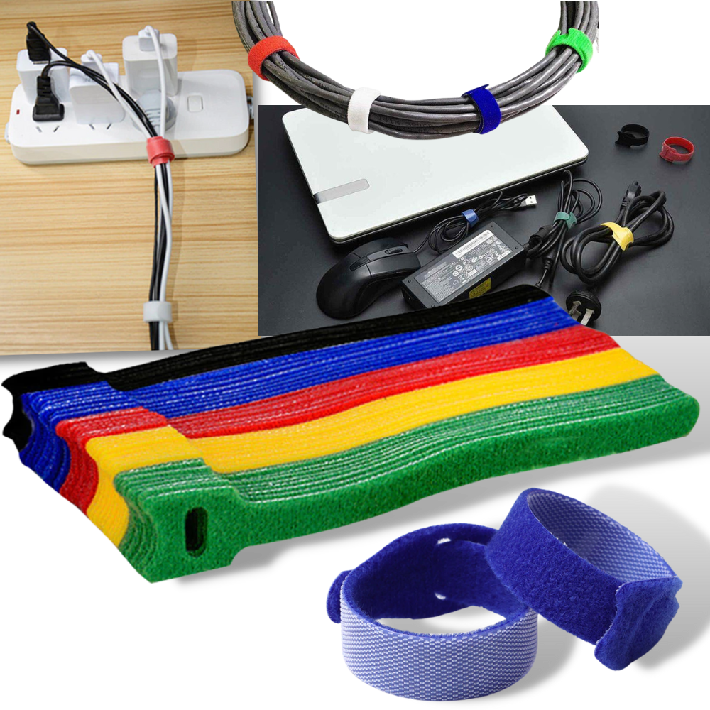 Organisateur de câbles en velcro