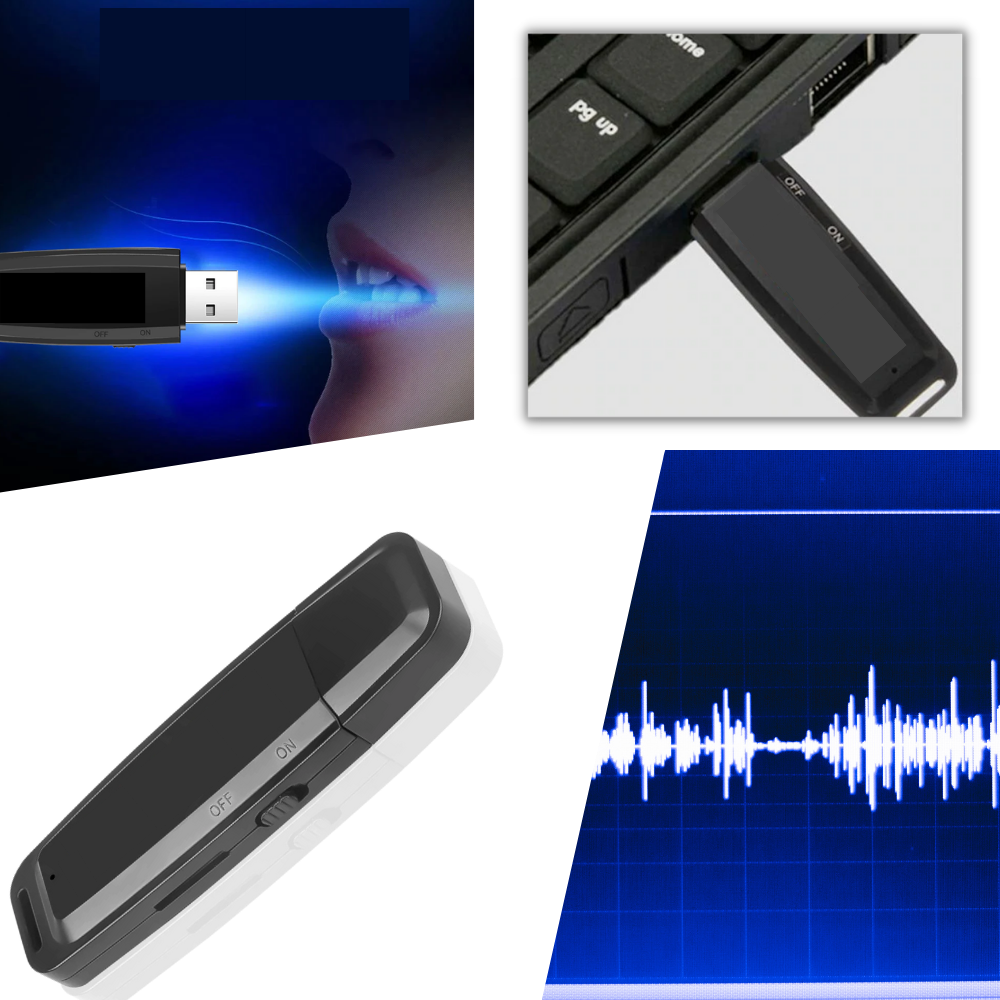 Enregistreur vocal à USB