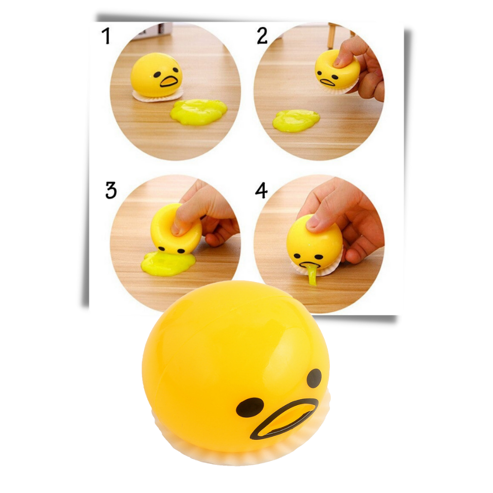 Monstre mangeur de bave d'halloween