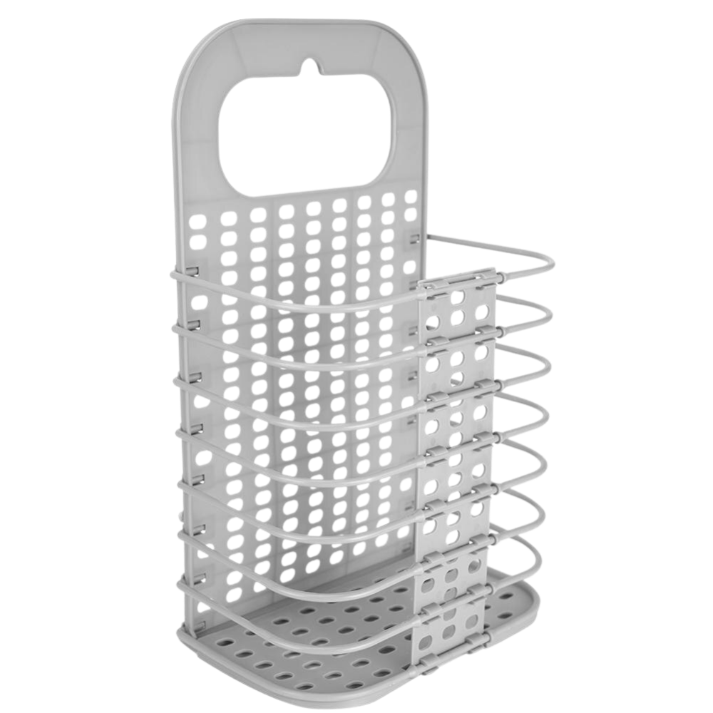 Panier à linge mural pliable en plastique