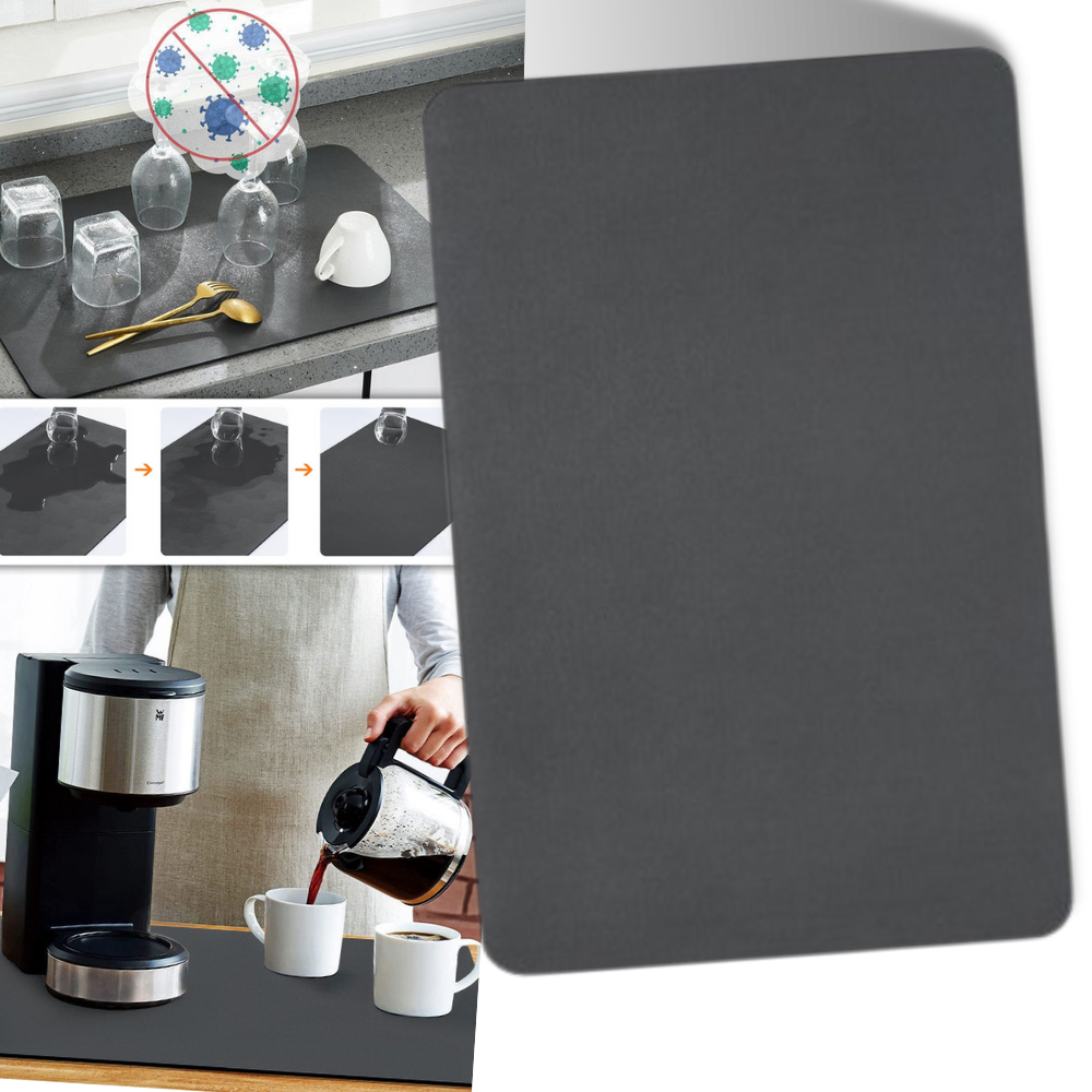 Tapis d'égouttage de cuisine