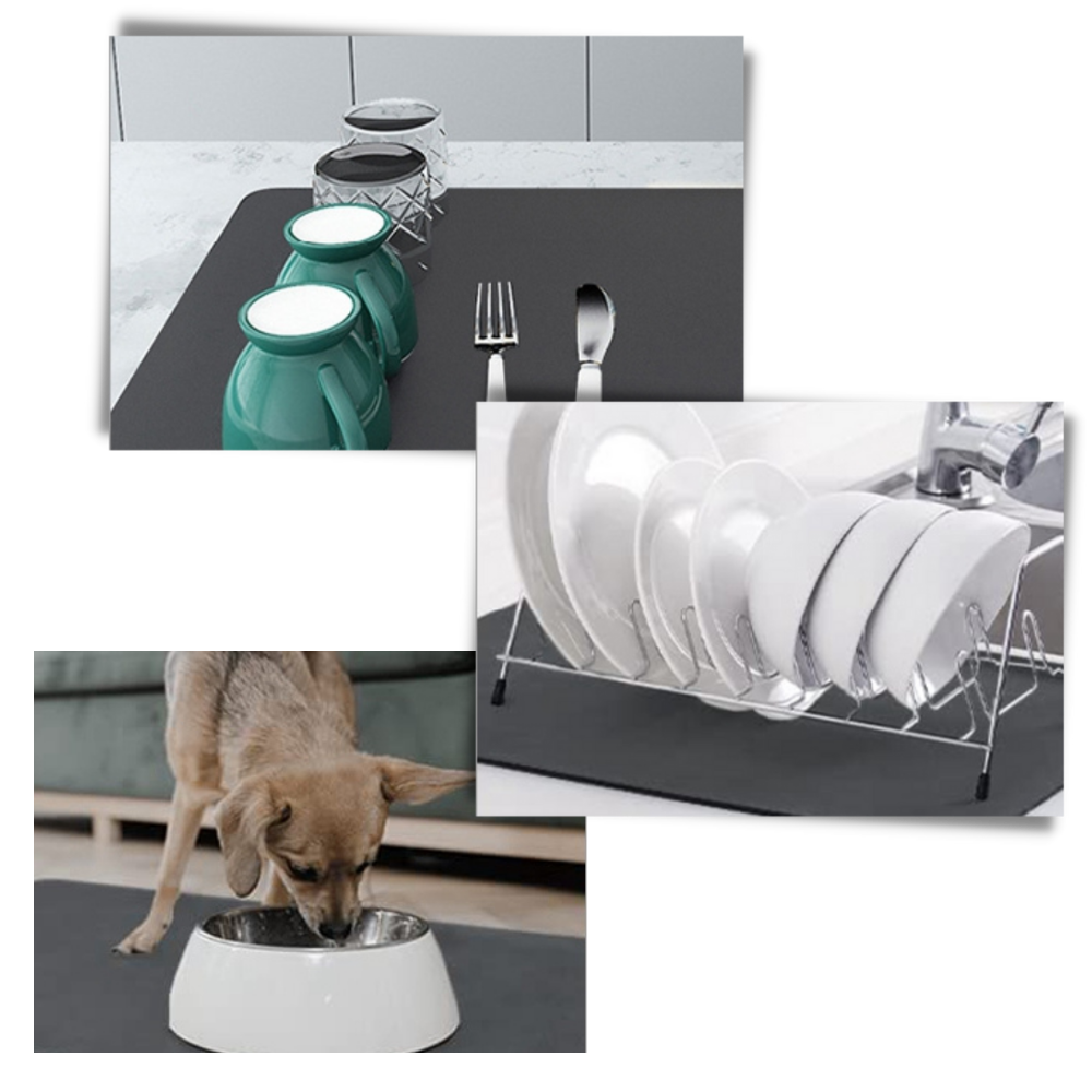 Tapis d'égouttage de cuisine