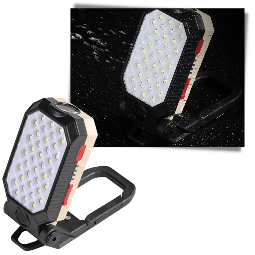 Lampe de poche LED étanche et réglable