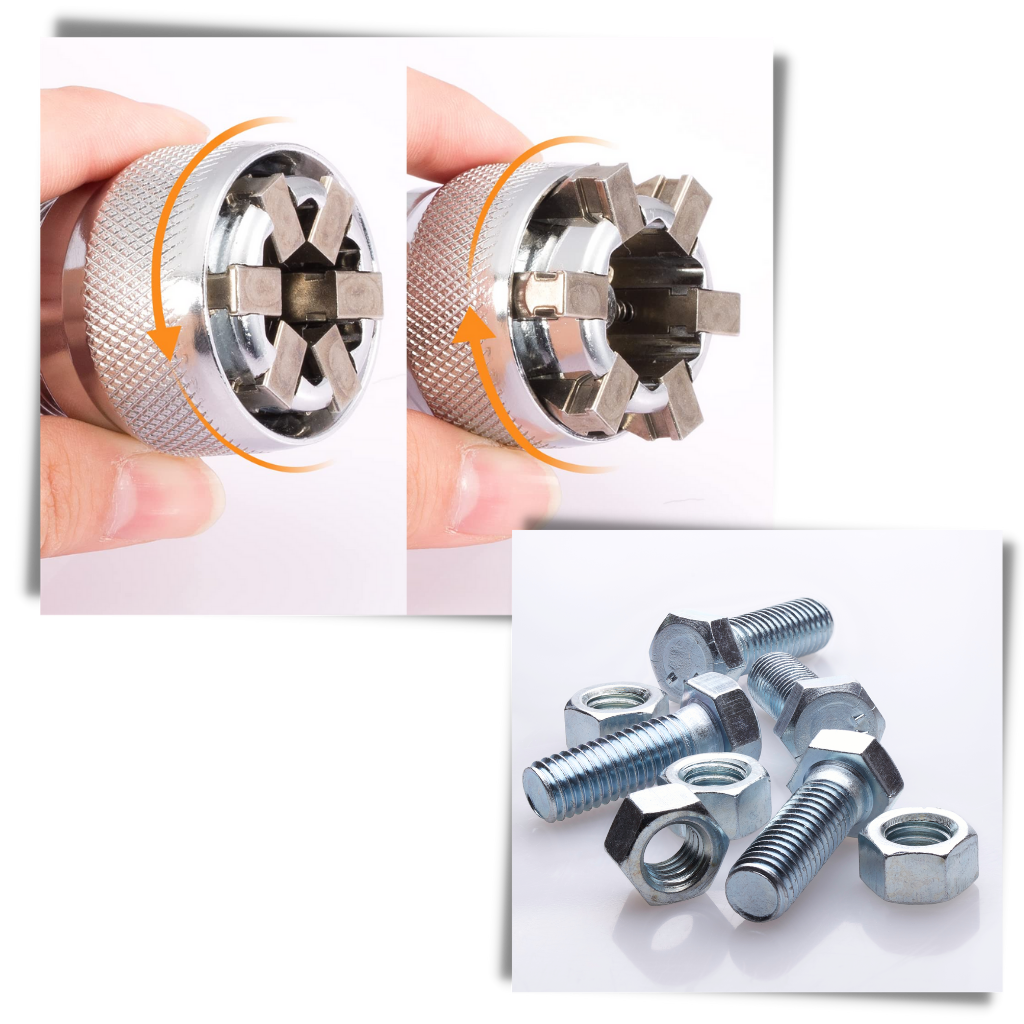 Clé à douille universelle