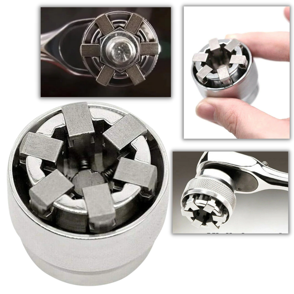 Clé à douille universelle