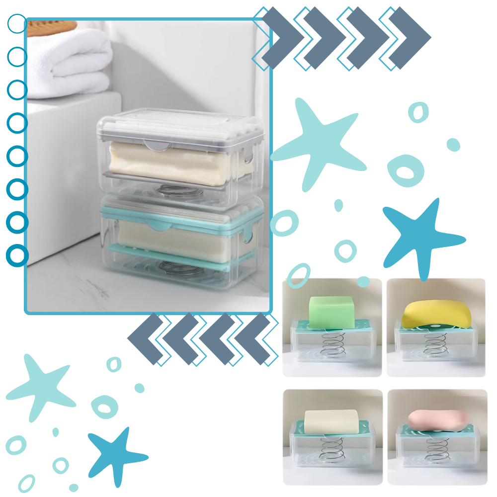 Distributeur de savon 2 en 1