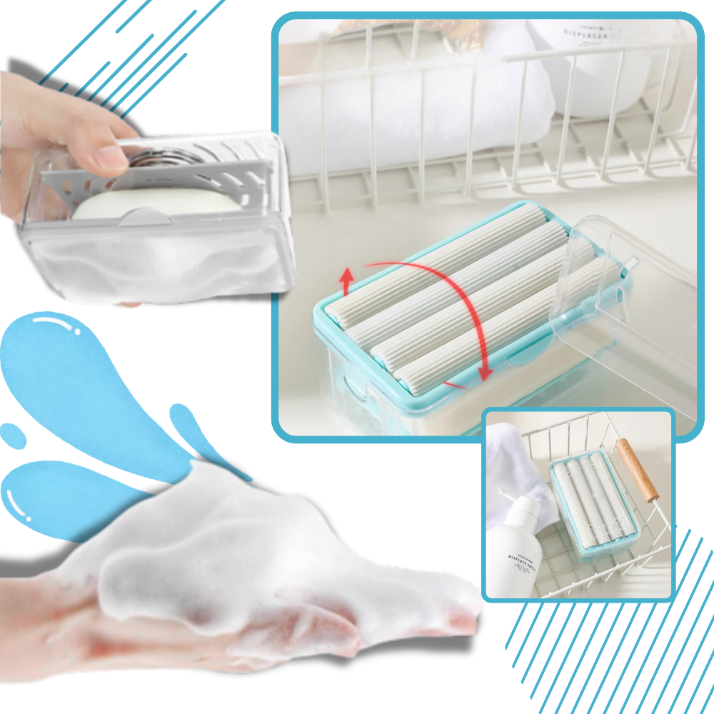 Distributeur de savon 2 en 1